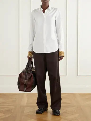 Dries Van Noten Snake-effect Leather Weekend Bag | Thumbnail 3 Dries Van Noten Snake-effect Leather Weekend Bag | Thumbnail 3
