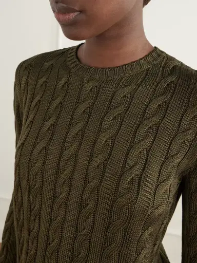 Ralph Lauren Collection Cable-knit Silk-blend Sweater | Thumbnail 5 Ralph Lauren Collection Cable-knit Silk-blend Sweater | Thumbnail 5