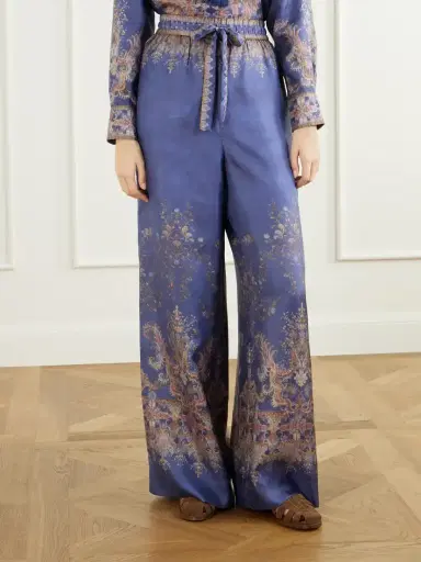 Zimmermann Valiant Paisley-print Silk Wide-leg Pants | Thumbnail 3 Zimmermann Valiant Paisley-print Silk Wide-leg Pants | Thumbnail 3