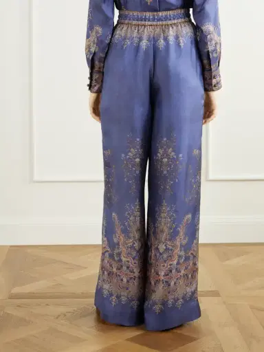 Zimmermann Valiant Paisley-print Silk Wide-leg Pants | Thumbnail 4 Zimmermann Valiant Paisley-print Silk Wide-leg Pants | Thumbnail 4