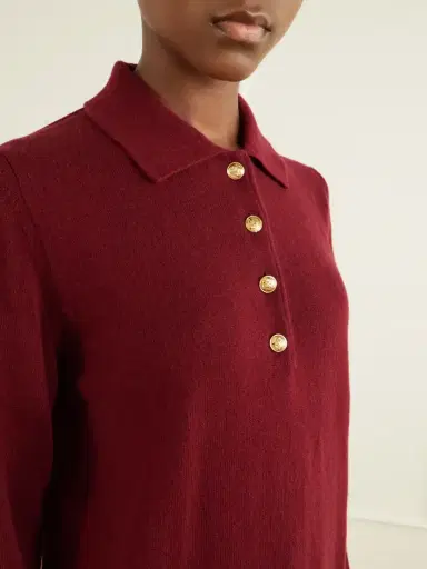 Blazé Milano Highland Wool And Cashmere-blend Polo Sweater | Thumbnail 5 Blazé Milano Highland Wool And Cashmere-blend Polo Sweater | Thumbnail 5