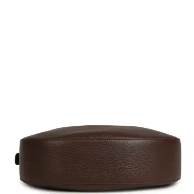 Chanel Chanel Round Top Handle Hobo Bag Dark Brown Grained Calfskin Gold Hardware | Thumbnail 6 Chanel Chanel Round Top Handle Hobo Bag Dark Brown Grained Calfskin Gold Hardware | Thumbnail 6