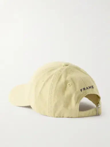 Frame + Sotheby's Embroidered Cotton-canvas Cap | Thumbnail 3 Frame + Sotheby's Embroidered Cotton-canvas Cap | Thumbnail 3