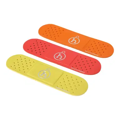 HERMÈS Hermes Band-Aid Orange, Orange Field, Lime Milo Lambskin | Thumbnail 3 HERMÈS Hermes Band-Aid Orange, Orange Field, Lime Milo Lambskin | Thumbnail 3