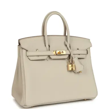 HERMÈS Hermes Birkin 25 Beton Togo Gold Hardware | Thumbnail 2 HERMÈS Hermes Birkin 25 Beton Togo Gold Hardware | Thumbnail 2