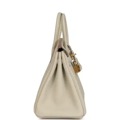 HERMÈS Hermes Birkin 25 Beton Togo Gold Hardware | Thumbnail 3 HERMÈS Hermes Birkin 25 Beton Togo Gold Hardware | Thumbnail 3
