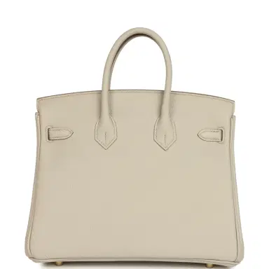 HERMÈS Hermes Birkin 25 Beton Togo Gold Hardware | Thumbnail 4 HERMÈS Hermes Birkin 25 Beton Togo Gold Hardware | Thumbnail 4