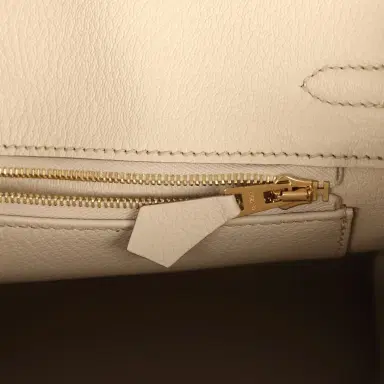 HERMÈS Hermes Birkin 25 Beton Togo Gold Hardware | Thumbnail 9 HERMÈS Hermes Birkin 25 Beton Togo Gold Hardware | Thumbnail 9