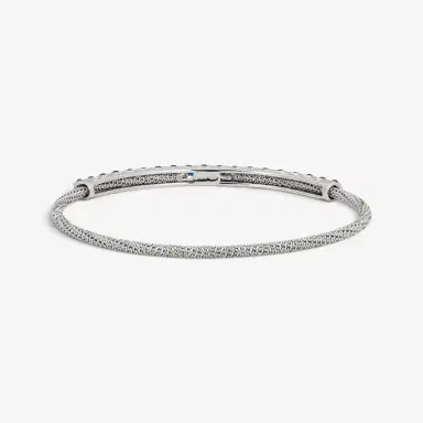 Giovanni Ferraris Giovanni Ferraris 18K White Gold & Titanium Blue Sapphire Spring Bracelet by The Solist | Thumbnail 5 Giovanni Ferraris Giovanni Ferraris 18K White Gold & Titanium Blue Sapphire Spring Bracelet by The Solist | Thumbnail 5
