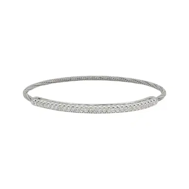 Giovanni Ferraris Giovanni Ferraris 18K White Gold & Titanium Diamond Spring Bracelet by The Solist | Thumbnail 1 Giovanni Ferraris Giovanni Ferraris 18K White Gold & Titanium Diamond Spring Bracelet by The Solist | Thumbnail 1