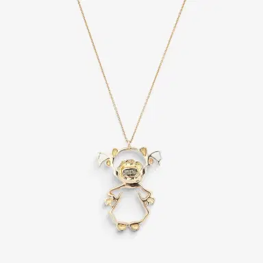 Giovanni Ferraris Giovanni Ferraris Little Girl 18K Rose Gold Diamond Pendant Necklace by The Solist | Thumbnail 5 Giovanni Ferraris Giovanni Ferraris Little Girl 18K Rose Gold Diamond Pendant Necklace by The Solist | Thumbnail 5