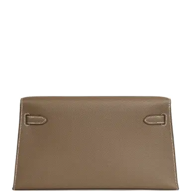 HERMÈS Hermes Kelly Elan Etoupe Epsom Gold Hardware | Thumbnail 4 HERMÈS Hermes Kelly Elan Etoupe Epsom Gold Hardware | Thumbnail 4