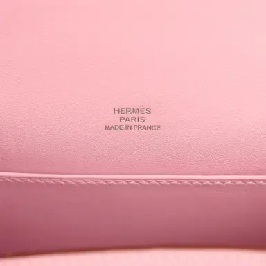HERMÈS Hermes Kelly Pochette Mauve Sylvestre Swift Palladium Hardware | Thumbnail 7 HERMÈS Hermes Kelly Pochette Mauve Sylvestre Swift Palladium Hardware | Thumbnail 7