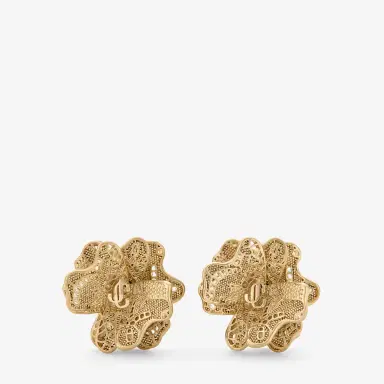 Jimmy Choo Lace Corsage Studs | Thumbnail 2 Jimmy Choo Lace Corsage Studs | Thumbnail 2