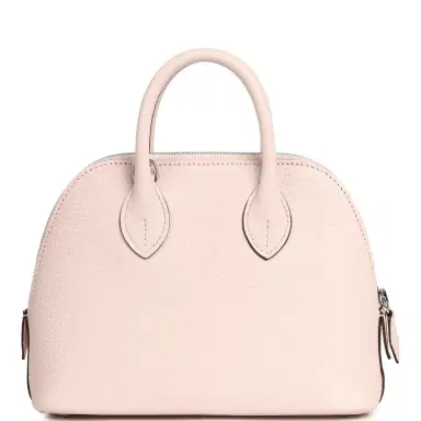 HERMÈS Hermes Mini 1923 Bolide Rose Darling Chevre Mysore Palladium Hardware | Thumbnail 5 HERMÈS Hermes Mini 1923 Bolide Rose Darling Chevre Mysore Palladium Hardware | Thumbnail 5
