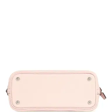 HERMÈS Hermes Mini 1923 Bolide Rose Darling Chevre Mysore Palladium Hardware | Thumbnail 7 HERMÈS Hermes Mini 1923 Bolide Rose Darling Chevre Mysore Palladium Hardware | Thumbnail 7