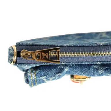 Louis Vuitton Louis Vuitton Cargo Pochette Accessories Blue Denim Monogram Gold Hardware | Thumbnail 6 Louis Vuitton Louis Vuitton Cargo Pochette Accessories Blue Denim Monogram Gold Hardware | Thumbnail 6