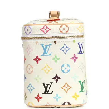 Louis Vuitton Louis Vuitton X Takashi Murakami Nice BB White Multicolor Monogram Gold Hardware | Thumbnail 3 Louis Vuitton Louis Vuitton X Takashi Murakami Nice BB White Multicolor Monogram Gold Hardware | Thumbnail 3
