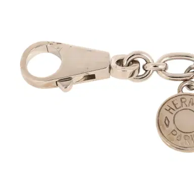 HERMÈS Pre-owned Hermes Amulette Olga Cadena Bag Charm Palladium Hardware | Thumbnail 4 HERMÈS Pre-owned Hermes Amulette Olga Cadena Bag Charm Palladium Hardware | Thumbnail 4