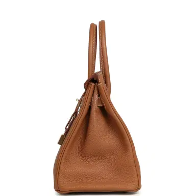 HERMÈS Pre-owned Hermes Birkin 30 Gold Togo Gold Hardware | Thumbnail 3 HERMÈS Pre-owned Hermes Birkin 30 Gold Togo Gold Hardware | Thumbnail 3