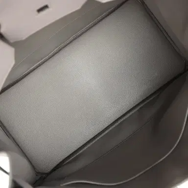 HERMÈS Pre-owned Hermes Birkin 40 Etain Togo Palladium Hardware | Thumbnail 8 HERMÈS Pre-owned Hermes Birkin 40 Etain Togo Palladium Hardware | Thumbnail 8