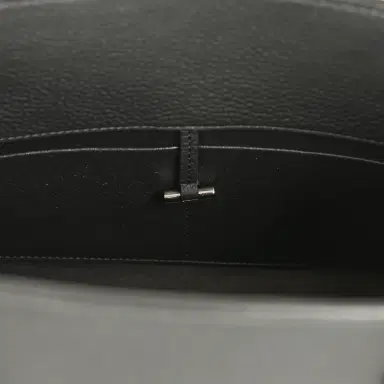 The Row The Row Soft Margaux Shoulder 12 Bag Black Calfskin Silver Hardware | Thumbnail 10 The Row The Row Soft Margaux Shoulder 12 Bag Black Calfskin Silver Hardware | Thumbnail 10