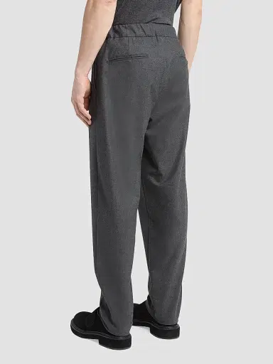 Giorgio Armani Men's Stretch Cashmere Pants - Raven | Thumbnail 3 Giorgio Armani Men's Stretch Cashmere Pants - Raven | Thumbnail 3