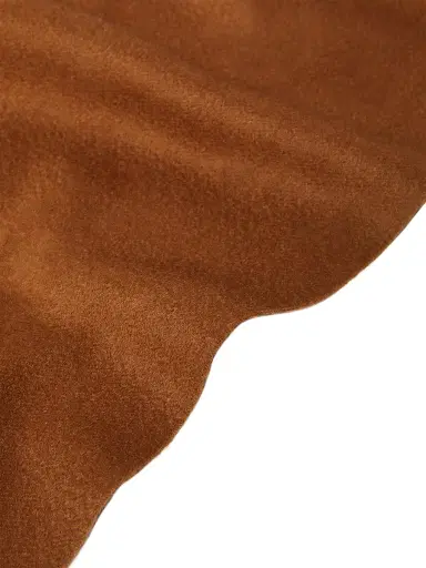 Max Mara Women's Cashmere Logo Stole - Tobacco | Thumbnail 3 Max Mara Women's Cashmere Logo Stole - Tobacco | Thumbnail 3