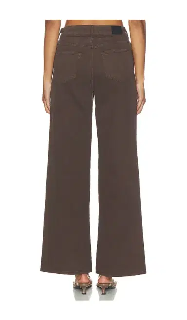 PAIGE Anessa With Front Yoke & Stitch Through Pockets Wide Leg Jeans | Thumbnail 4 PAIGE Anessa With Front Yoke & Stitch Through Pockets Wide Leg Jeans | Thumbnail 4