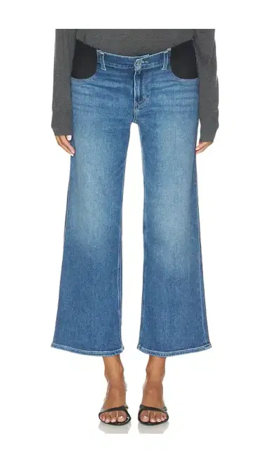 PAIGE Anessa Maternity Wide Leg Jean | Thumbnail 2 PAIGE Anessa Maternity Wide Leg Jean | Thumbnail 2