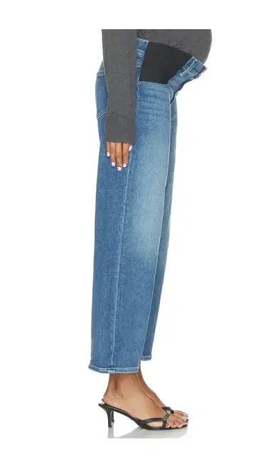PAIGE Anessa Maternity Wide Leg Jean | Thumbnail 3 PAIGE Anessa Maternity Wide Leg Jean | Thumbnail 3