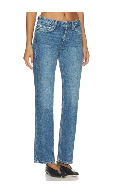 rag & bone Harlow Low Rise Full Length Slim Straight Jeans | Thumbnail 2 rag & bone Harlow Low Rise Full Length Slim Straight Jeans | Thumbnail 2