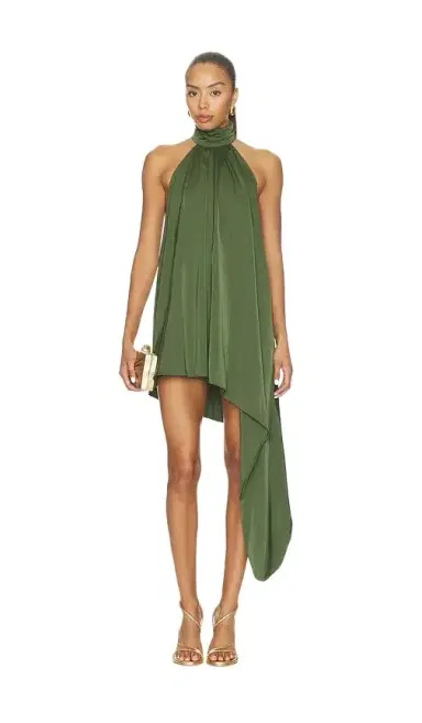 MORE TO COME Katheryn Asymmetrical Mini Dress | Thumbnail 1 MORE TO COME Katheryn Asymmetrical Mini Dress | Thumbnail 1