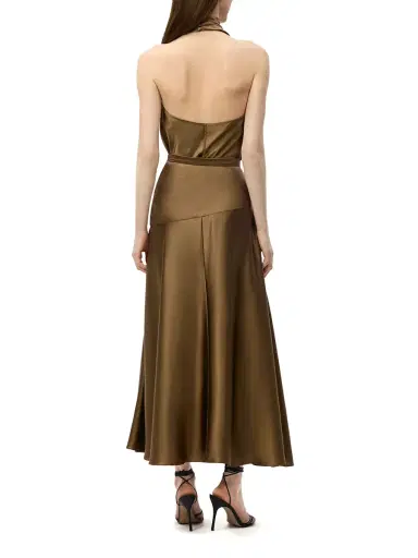 Adam Lippes Thea Silk Midi Skirt | Thumbnail 5 Adam Lippes Thea Silk Midi Skirt | Thumbnail 5