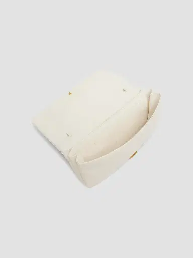 Bottega Veneta Women's The 70 Intrecciato Leather Clutch - Alabaster Brass | Thumbnail 3 Bottega Veneta Women's The 70 Intrecciato Leather Clutch - Alabaster Brass | Thumbnail 3