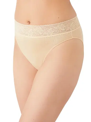 Wacoal Women's Comfort Touch High-Cut Briefs - Sand - Size 18 | Thumbnail 2 Wacoal Women's Comfort Touch High-Cut Briefs - Sand - Size 18 | Thumbnail 2