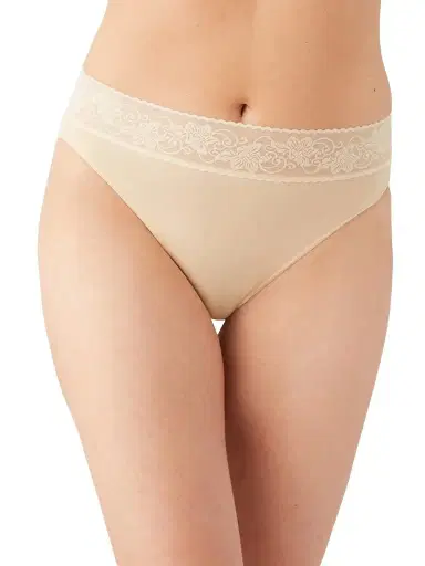 Wacoal Women's Comfort Touch High-Cut Briefs - Sand - Size 18 | Thumbnail 1 Wacoal Women's Comfort Touch High-Cut Briefs - Sand - Size 18 | Thumbnail 1