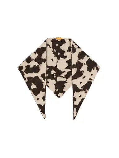 Guest In Residence Women's Grizzly Cowhide Wild Rag Cashmere Scarf | Thumbnail 1 Guest In Residence Women's Grizzly Cowhide Wild Rag Cashmere Scarf | Thumbnail 1