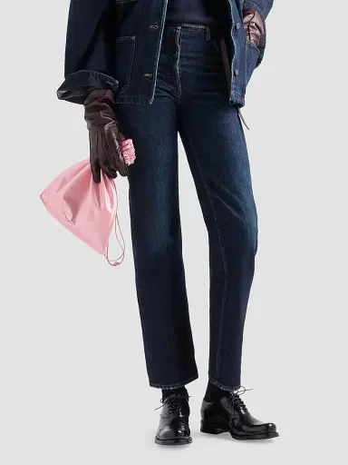 Prada Women's Five-Pocket Denim Jeans - Blue | Thumbnail 2 Prada Women's Five-Pocket Denim Jeans - Blue | Thumbnail 2