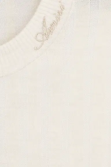 AMIRI Script Knit Henley | Thumbnail 5 AMIRI Script Knit Henley | Thumbnail 5