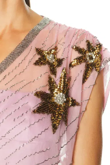 Valentino Embroidered Mini Dress | Thumbnail 5 Valentino Embroidered Mini Dress | Thumbnail 5