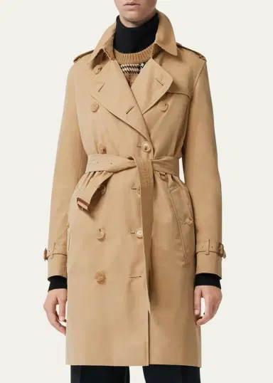 Burberry Kensington Heritage Belted Trench Coat | Thumbnail 4 Burberry Kensington Heritage Belted Trench Coat | Thumbnail 4