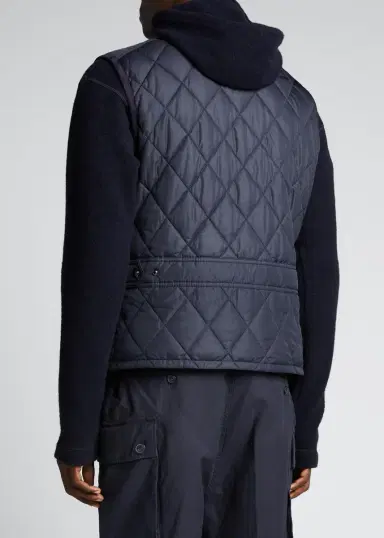 Ralph Lauren Purple Label Men's Leyland Quilted Vest | Thumbnail 3 Ralph Lauren Purple Label Men's Leyland Quilted Vest | Thumbnail 3