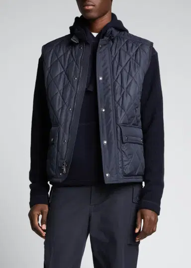 Ralph Lauren Purple Label Men's Leyland Quilted Vest | Thumbnail 4 Ralph Lauren Purple Label Men's Leyland Quilted Vest | Thumbnail 4