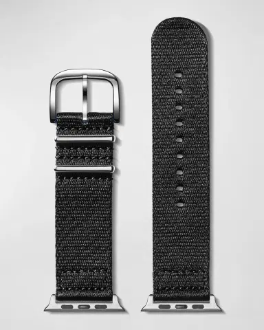 Shinola Men's 24mm Nylon Strap for Apple Watch | Thumbnail 2 Shinola Men's 24mm Nylon Strap for Apple Watch | Thumbnail 2