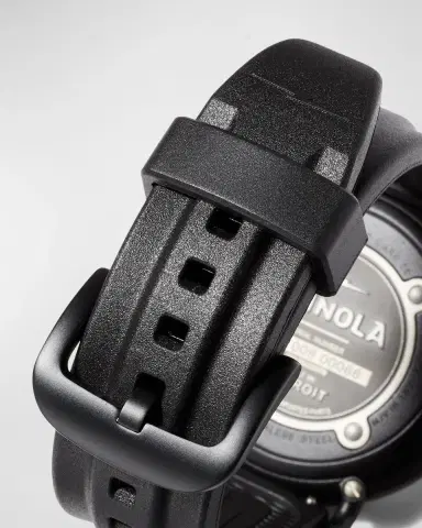 Shinola Men's 47mm Runwell 2-Eye Chrono Rubber Watch | Thumbnail 4 Shinola Men's 47mm Runwell 2-Eye Chrono Rubber Watch | Thumbnail 4