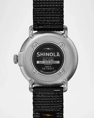 Shinola Men's Runwell 3H Nylon Field Watch, 41mm | Thumbnail 3 Shinola Men's Runwell 3H Nylon Field Watch, 41mm | Thumbnail 3