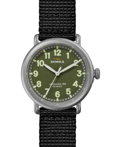 Shinola Men's Runwell 3H Nylon Field Watch, 41mm | Thumbnail 1 Shinola Men's Runwell 3H Nylon Field Watch, 41mm | Thumbnail 1