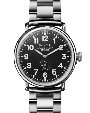 Shinola Men's Runwell Bracelet Watch, 47mm | Thumbnail 1 Shinola Men's Runwell Bracelet Watch, 47mm | Thumbnail 1