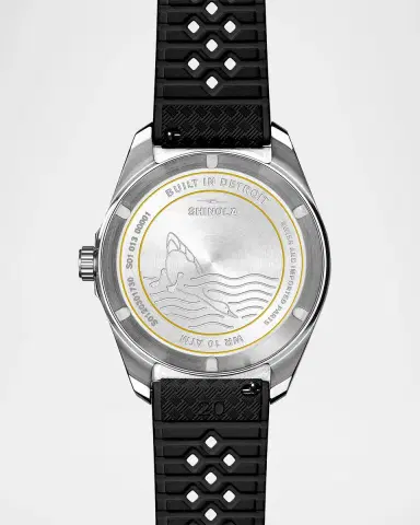 Shinola Duck Rubber-Strap Analog Watch, 40mm | Thumbnail 3 Shinola Duck Rubber-Strap Analog Watch, 40mm | Thumbnail 3